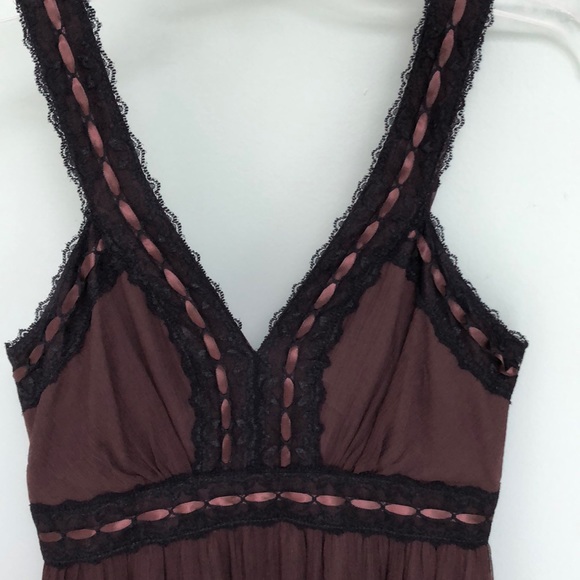 Silk dress 3/4 length - Picture 2 of 5